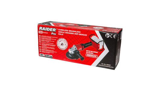 R20 Polizor unghiular brushless &Oslash;230mm 40V Solo RDP-DBAG20 image