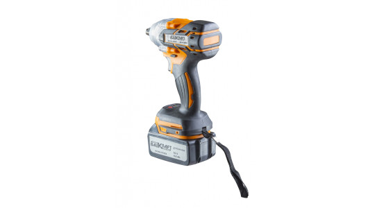 Гайковерт безч. 2-ск. 320Nm 1/2" 18V 4Ah куфар BAUKRAFT BK-BCIW08 image