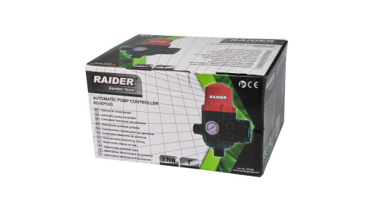 Пресостат електронен 2.2kW 1" 60&deg;C регулируем RAIDER RD-EPC03 image