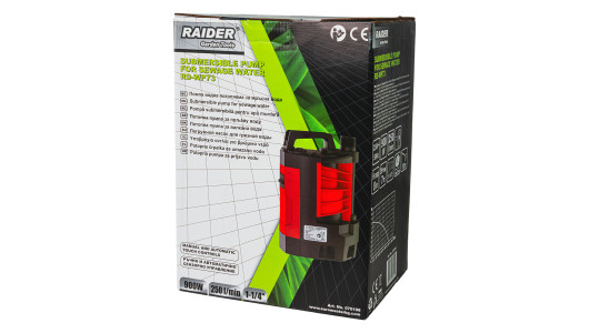 Помпа водна потопяема 900W 250L/min 8m 30mm сензор RD-WP73 image