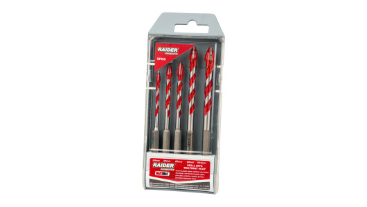 Drill Bits MultiMat 4Cut 5pcs. &Oslash;4 5 6 8 10mm Set image