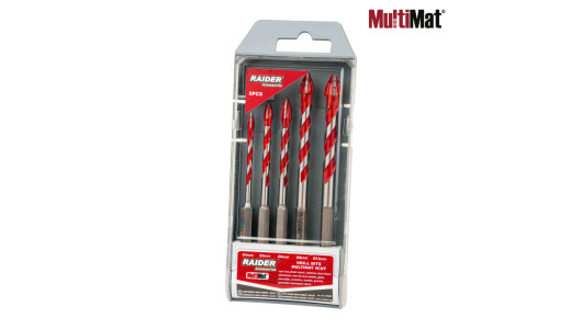Свредла MultiMat 4Cut 5бр. &Oslash;4 5 6 8 и 10mm к-т image