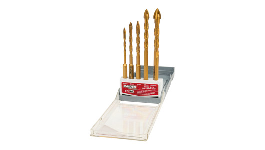 Set 5 burghie multi-material 4 placi &Oslash;4 5 6 8 10mm 1/4" HEX image