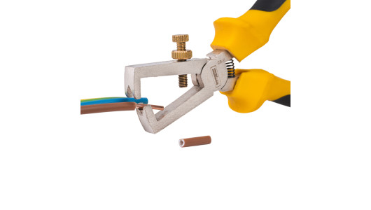 Wire stripper satin plated 170mm CR-V TMP image