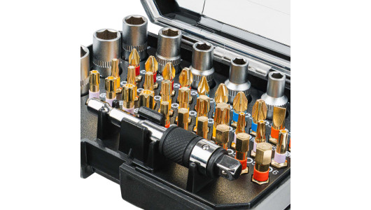 Set 39 biti magnetici si tubulare cu suport HEX 1/4" RD image