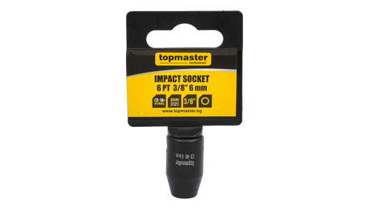 Impact socket 3/8" x 6 mm TMP image