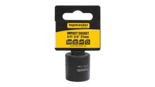 Impact socket 3/8" x 21 mm TMP image