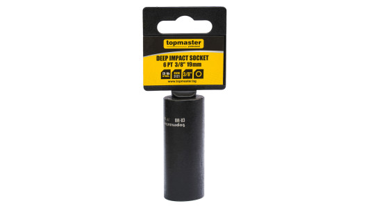 Deep impact socket 3/8" x 19 mm TMP image