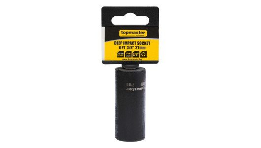 Deep impact socket 3/8" x 21 mm TMP image