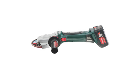 Ъглошлайф акум. с плоска глава METABO WF 18 LTX 125 Solo кут image