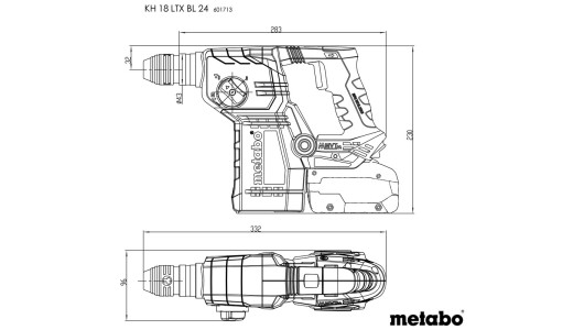 KH 18 LTX BL 24 cordless hammer image