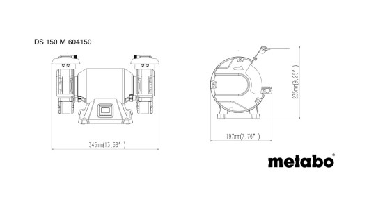 DS 150 M bench grinder image