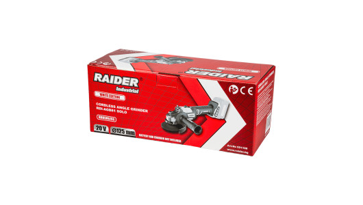 Ъглошлайф 20V 125mm безчетков рег.об. Solo RDI-AGB81 image