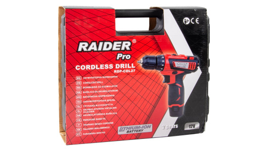 Cordless Drill 12V 2- speed 1x1.5Ah 28Nm RD-CDL27 image