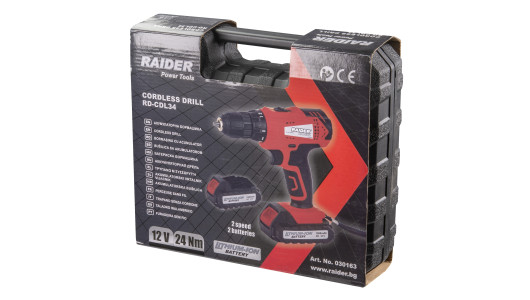 Bormasina cu acumulator Li-ion 12V 2x1.5Ah&nbsp;24Nm RD-CDL34 image