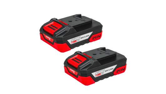 R20 Бормашина безч. 2-ск. 10mm 50Nm 2x2Ah Case RDP-PBD20 image