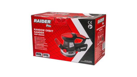 Ексцентършлайф 450W &oslash;150mm рег. обор. RAIDER PRO RDP-RSA04 image