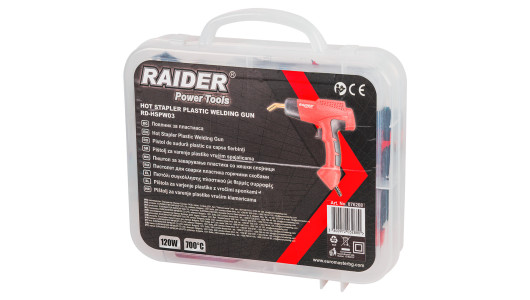 Aparat de lipit plastic cu capse 120W 700&deg;C Set RD-HSPW03 image