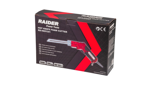 Термо нож за изолации 150W 15cm 100-500&deg;C куфар RAIDER RD-HKFC01 image