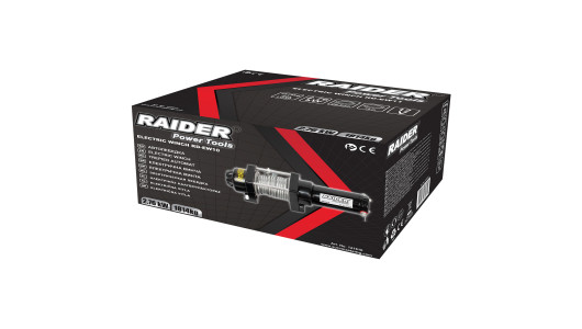 Автолебедка 12V 1814kg 4000lbs 2.76 kW &Oslash;6.3mm 15m RAIDER RD-EW10 image