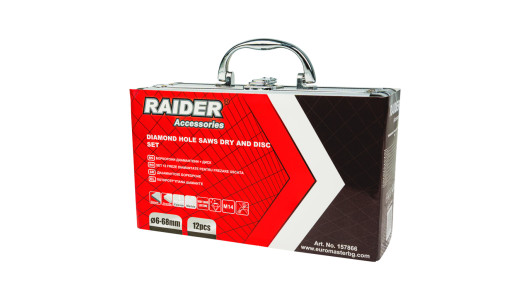 Set 12 freze diamantate pentru frezare uscata M14 &Oslash;6-68mm image