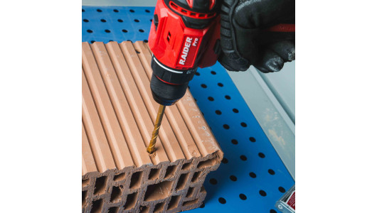 Drill Bit MultiMat 4Cut TIN Hex 1/4" &Oslash;6 mm image