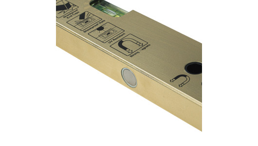 Nivela aluminiu magnetica 2 bule 1200mm TMP STARK image
