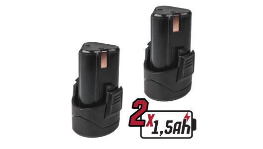 Set bormasina + surubelnita cu impact 12V 2x1.5Ah RD-CDIDL01 image