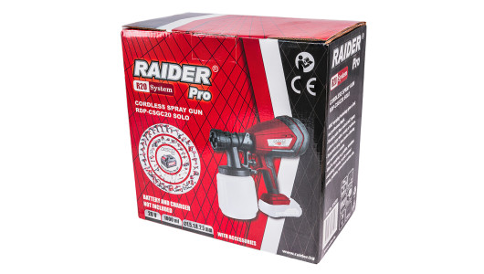 R20 Pistol de vopsit &Oslash;1,5 1,8 2,5mm 1L Solo RDP-CSGC20 image