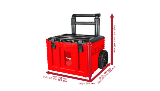 Rolling Tool Box with Collapsible Handle IP65 RDP-MSS1 image