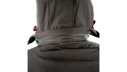 Geaca soft shell de lucru bleumarin gluga TMP XL image