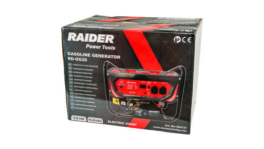 Generator benzină 2.8kW pornire electrica RD-GG26 image