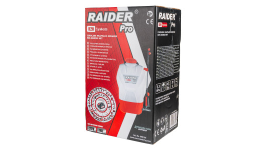R20 Пръскачка 16L 3bar 2Ah RAIDER PRO RDP-BKMD20 image