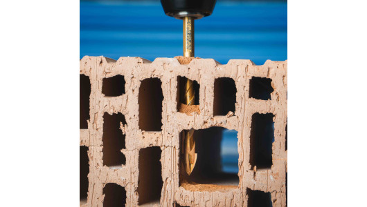 Drill Bit MultiMat 4Cut TIN Hex 1/4" &Oslash;3 mm image