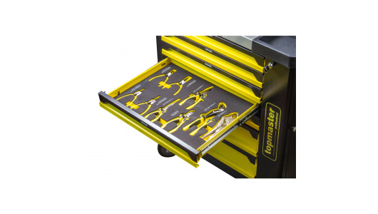 Количка за инструменти 7 чекмеджета 182 части Topmaster Professional image