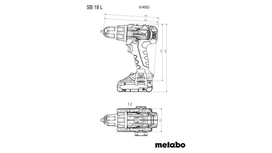 SB 18 L Set Cordless Hummer Drill + 78 piece Mobile Workshop image