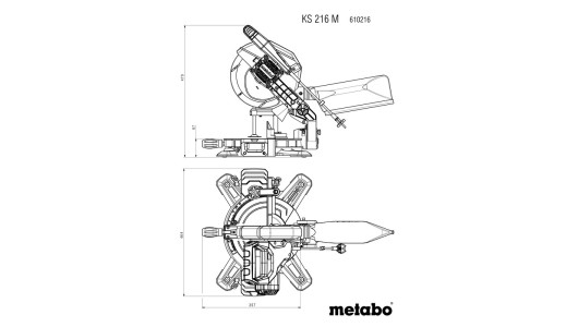 KS 216 M Crosscut saw image