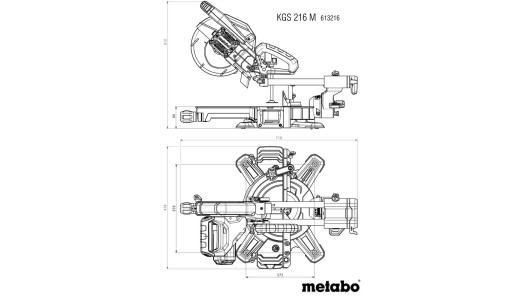 KGS 216 M Crosscut Saw image