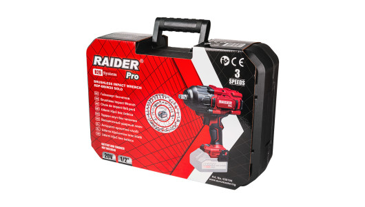 R20 Гайковерт безчетков 1/2" 2000Nm 3-ск.LED Solo RDP-BBIW20 image