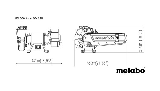 BS 200 Plus Combo Bench Grinder image