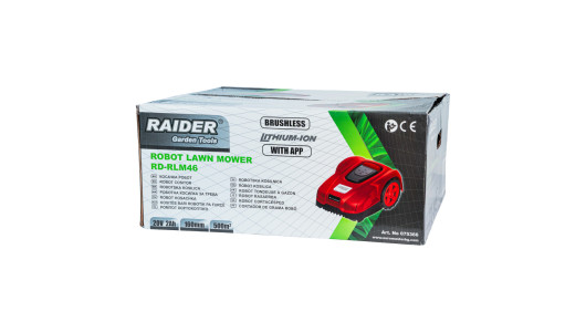 Косачка робот безчеткова 160mm 20V 2Ah APP 500m2 RD-RLM46 image