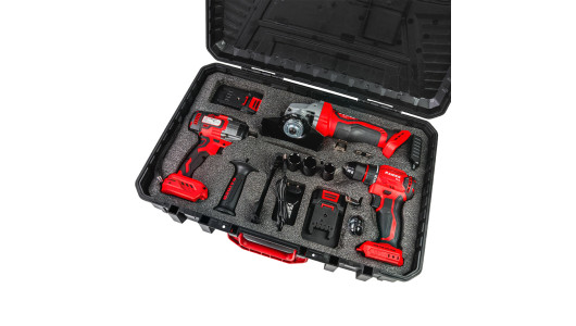 R20 Drill A.Grinder I.Wrench 2x2Ah RDP-PBCDI20&SPAG20&PBIW20 image