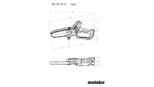 MS 18 LTX 15 Cordless pruning saw TV00 image