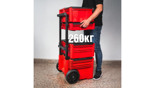 Sistem depozitare modular 556x1120x424mm roti IP65 RDP-MSS7 image