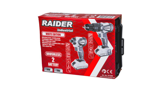 Бормашина & Винтоверт безчеткови RDI-CDB04W&HID01W 2x2AhCase image