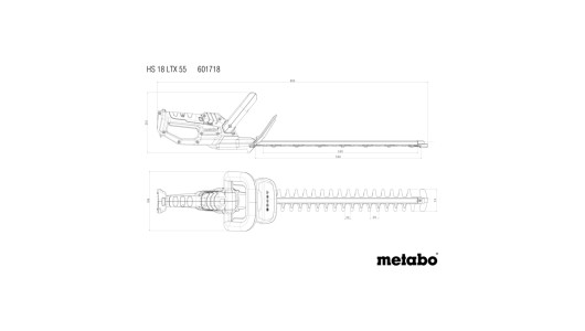 Hrastorez acum. 55cm METABO HS 18 LTX 55 SOLO image